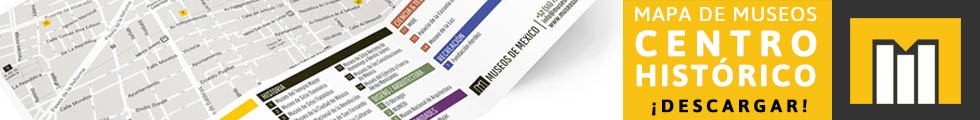 Mapa de museos del centro histórico de la Ciudad de México
